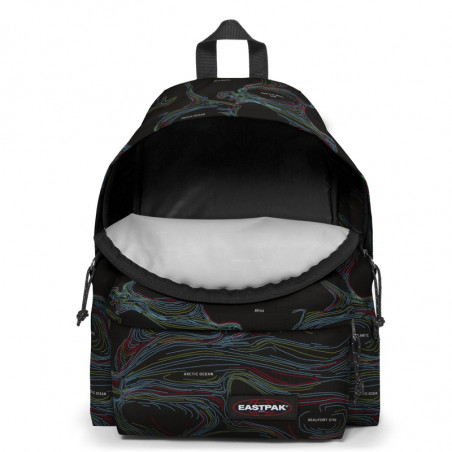 Eastpak Padded Pak'R Sac à Dos U70 Map Black ouvert