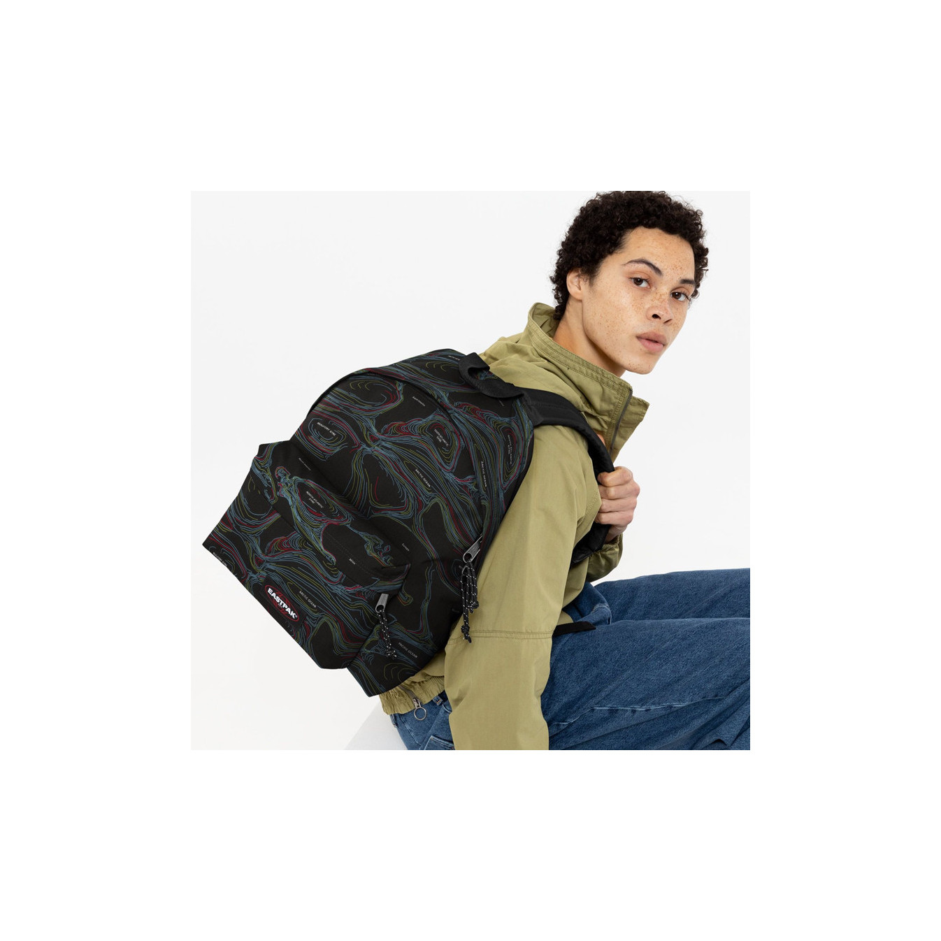 Eastpak Padded Pak'R Sac à Dos U70 Map Black