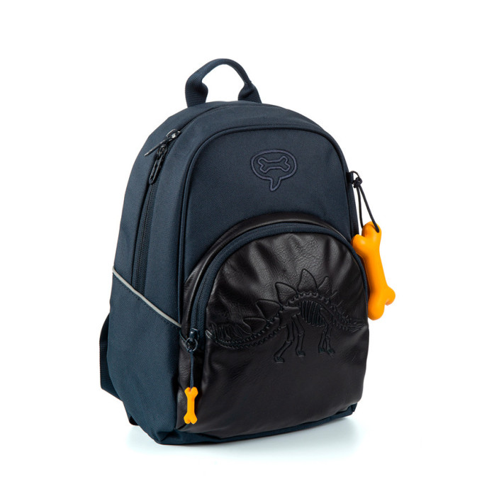 Stones and Bones Laurel Stegosaur Navy Backpack