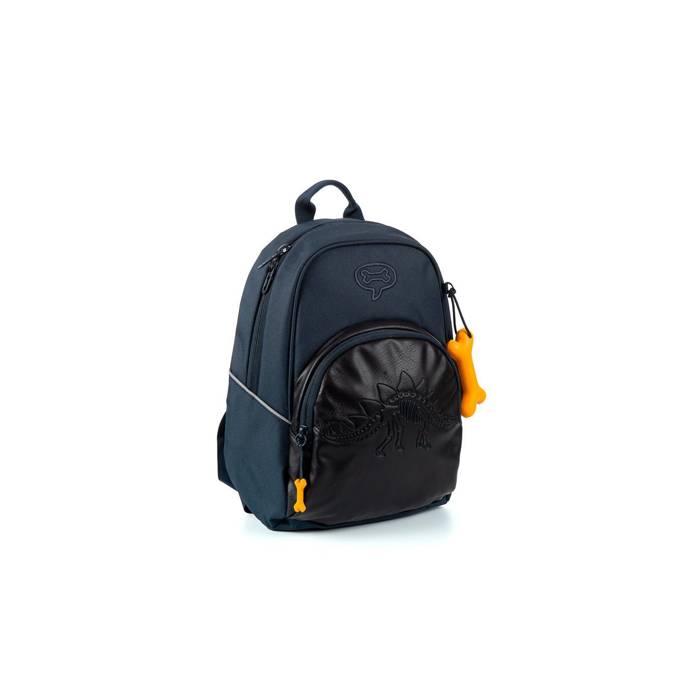 Stones and Bones Laurel Stegosaur Navy Backpack
