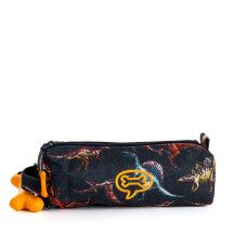 Stones And Bones Simple Pencil Case Oregon Jurassic Navy