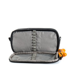 Stones And Bones Pencil Case 3 Compartments Rowan Stegosaur Navy