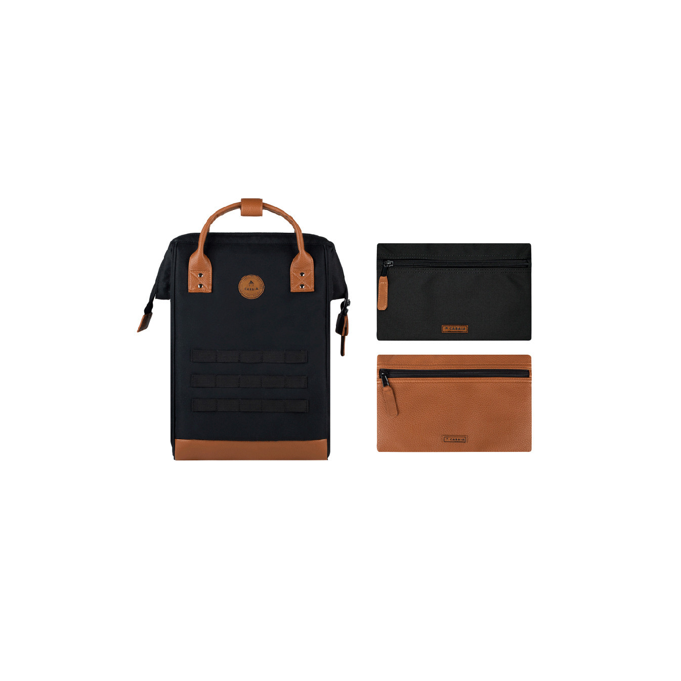 Cabaïa Medium Cologne Backpack 13" Black