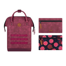 Cabaïa Medium Delhi Backpack 13" Bordeaux