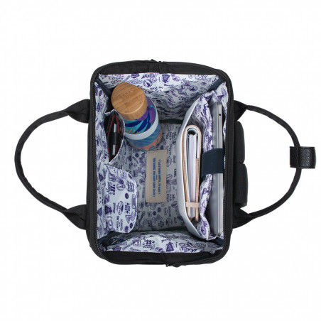 Cabaïa Medium Delhi Backpack 13" Bordeaux