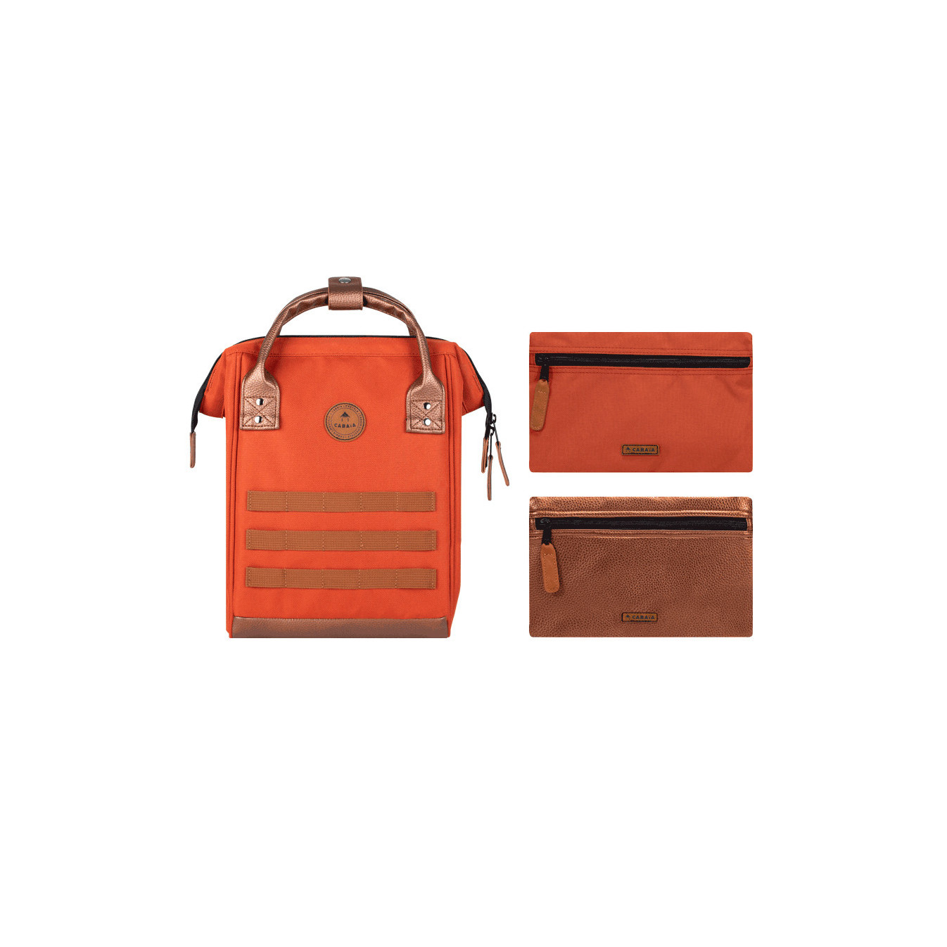 Small Bogota Backpack 10.5" Orange Cabaia