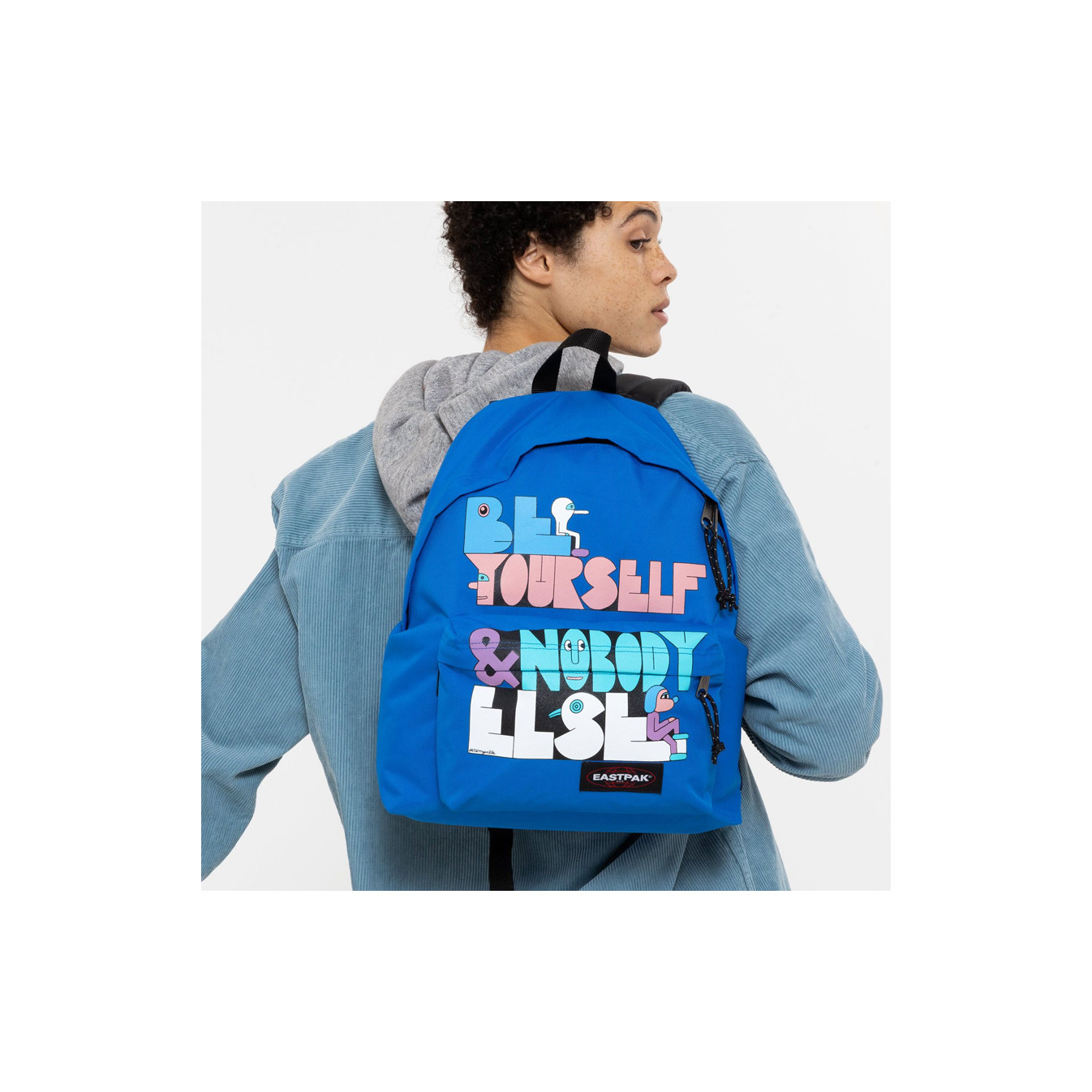 Eastpak Padded Pak'R Backpack U77 Jeremyville Placed