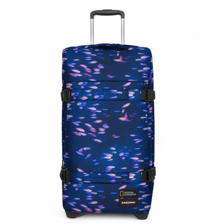 Eastpak Transit'r M National Geographic Soft Wheeled Carry-on Bag W...