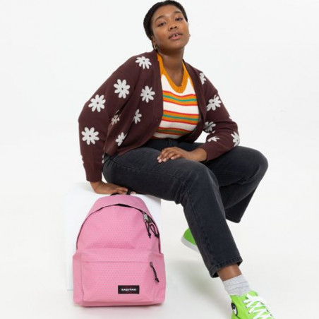 Eastpak Padded Pak'R Sac à Dos U38 Refleks Pink porté