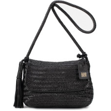 Biba Perkins Sac Bandoulière en Cuir Tressé PER2L Negro
