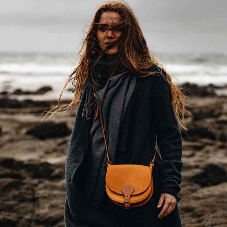 Bleu de Chauffe Diane M Honey Satchel