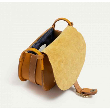 Bleu de Chauffe Diane M Honey Satchel