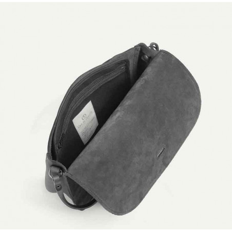 Bleu de Chauffe Postman Bag Pastel Black