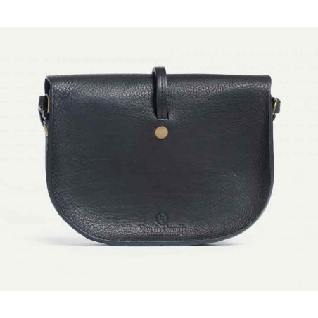 Bleu de Chauffe Mini Postman Bag Java Black