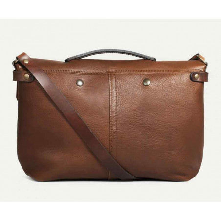 Bleu de Chauffe Besace Bag Lucien Brun Amber