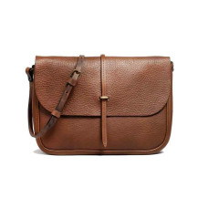 Bleu de Chauffe Postman Bag Pastel Brown Amber