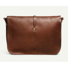 Bleu de Chauffe Postman Bag Pastel Brown Amber