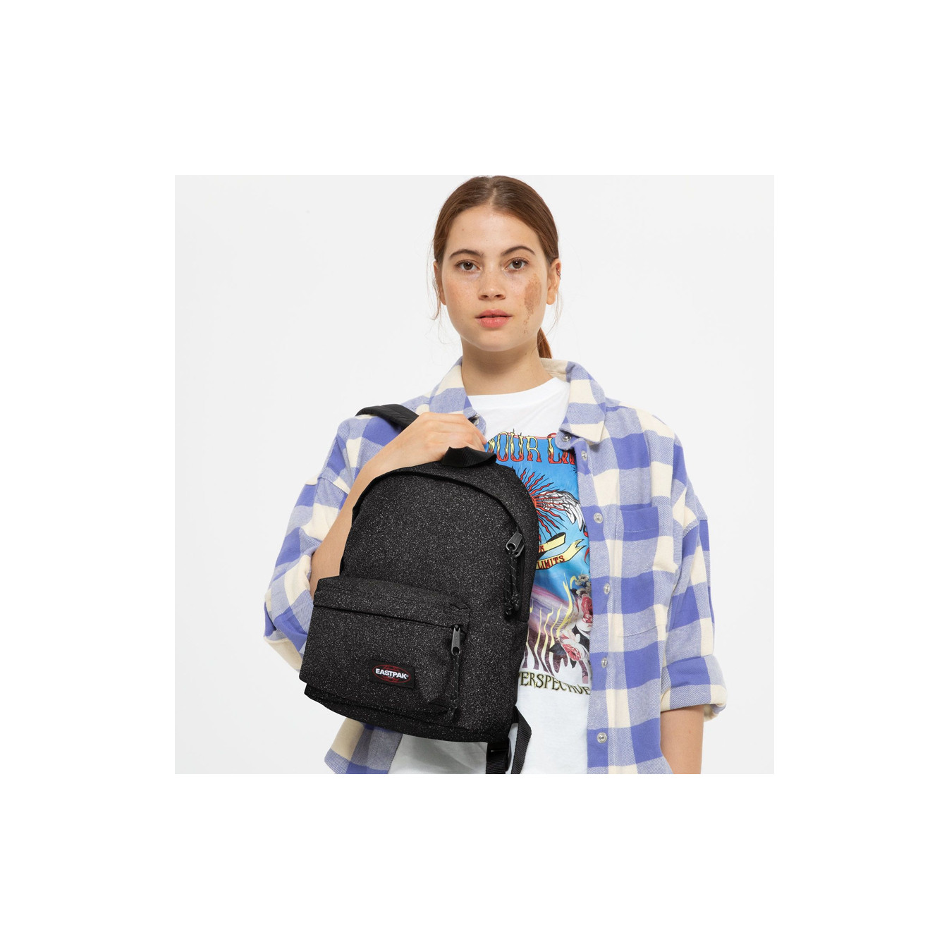 Eastpak Orbit Sparkly XS N98 Spark Black Backpack
