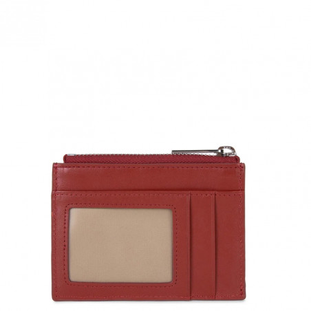 Lancaster Paris Card Holder 131-022 Carmine