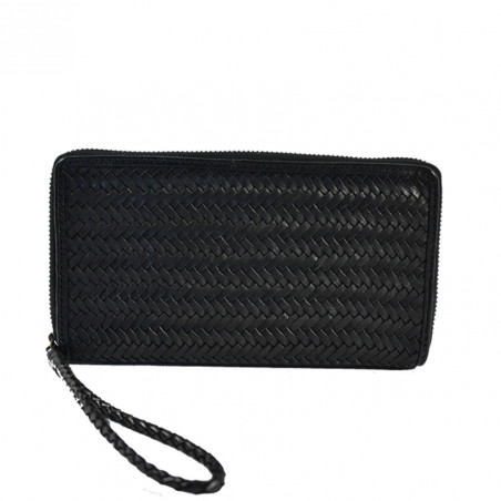 Biba Perkins All-in-One Leather Woven PER7L Negro