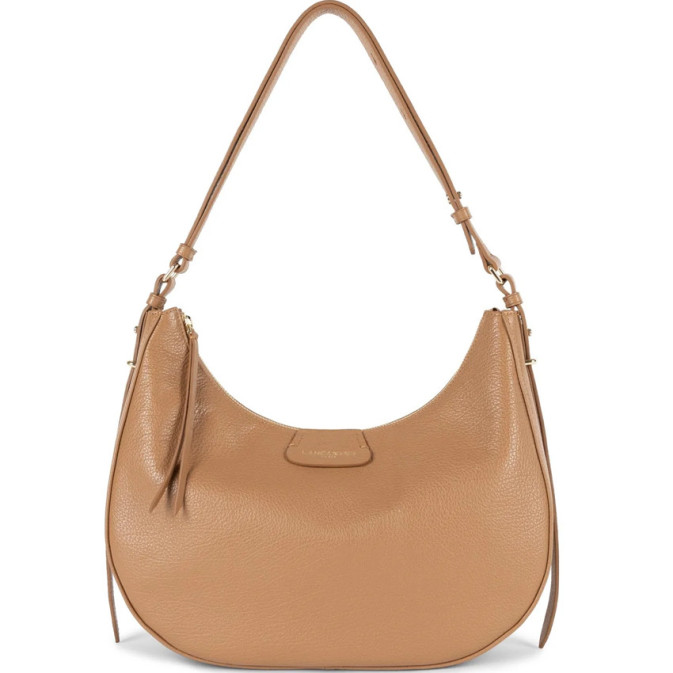 Lancaster Dune Large Hobo Bag 529-78 Camel