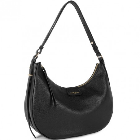 Lancaster Dune Grand Hobo Bag 529-78 Black