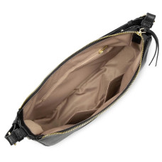 Lancaster Dune Grand Hobo Bag 529-78 Black