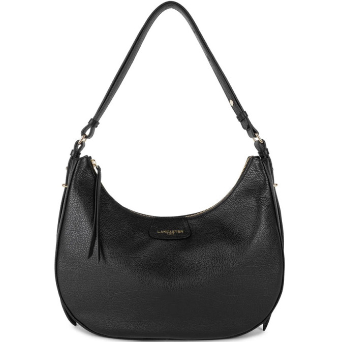 Lancaster Dune Grand Hobo Bag 529-78 Black