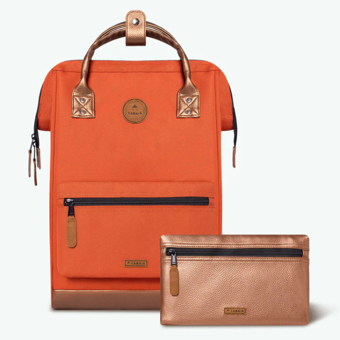 Bogota Wide Cabaia Backpack 15" Terracotta