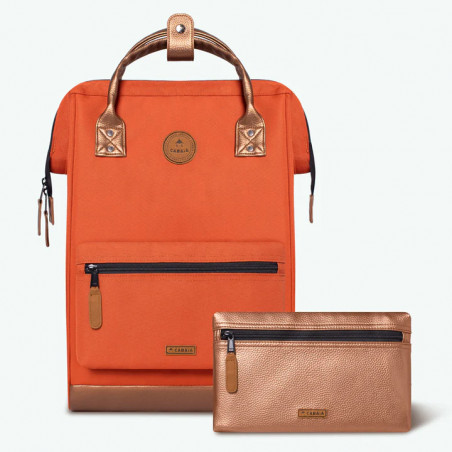Bogota Wide Cabaia Backpack 15" Terracotta