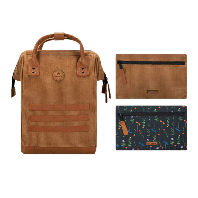 Cabaïa Medium Dubai Backpack 13" Brown