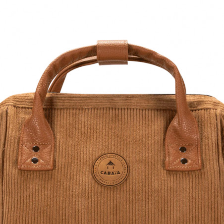Cabaïa Medium Dubai Backpack 13" Brown
