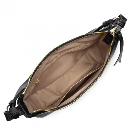Lancaster Dune Hobo Bag 529-77 Black
