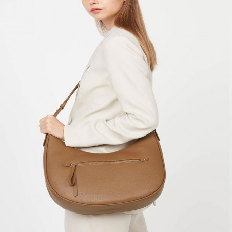 Lancaster Firenze Large Drawstring Bag 480-003 Camel