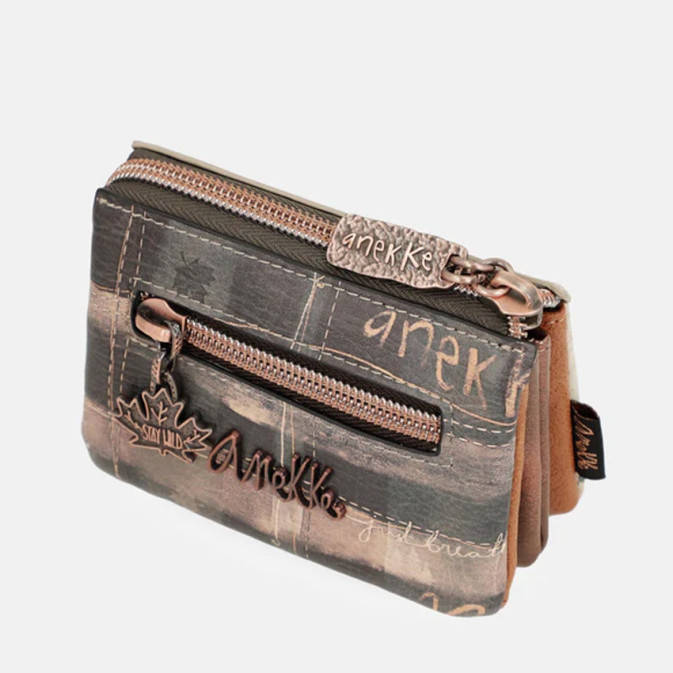 Porte-cartes Et Monnaie Jean Paul Gaultier - Neuf, Tissu Jean, Beige, édition Limitée
