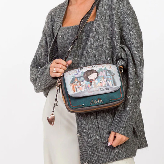 Sac Repas Isotherme Petit Format Anekke - 23x19x16 Cm, Multicolore - Glacière Lunch Box Femme