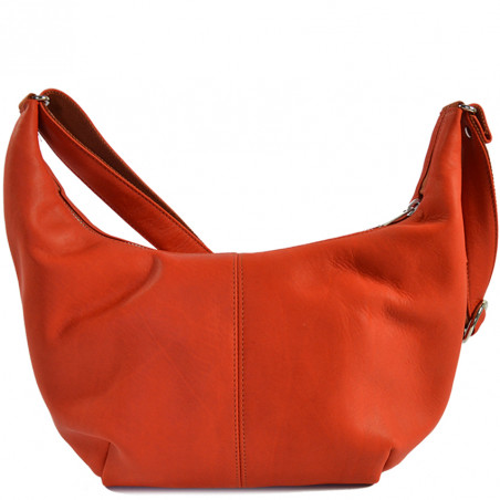 Fourès Workshops Complice Small Zippered Bag Léto C300 Confite Orange