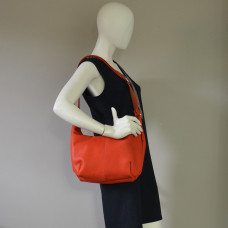 Fourès Workshops Complice Small Zippered Bag Léto C300 Confite Orange