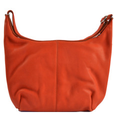 Ateliers Fourès Complice Large Zippered Bag C500 Confite Orange