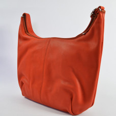 Ateliers Fourès Complice Large Zippered Bag C500 Confite Orange