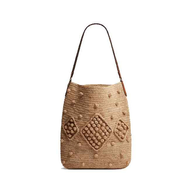 Gérard Darel Josie Tote Bag GD Raffia Rope
