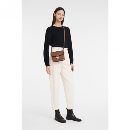 Longchamp Box-Trot Crossbody S Cognac