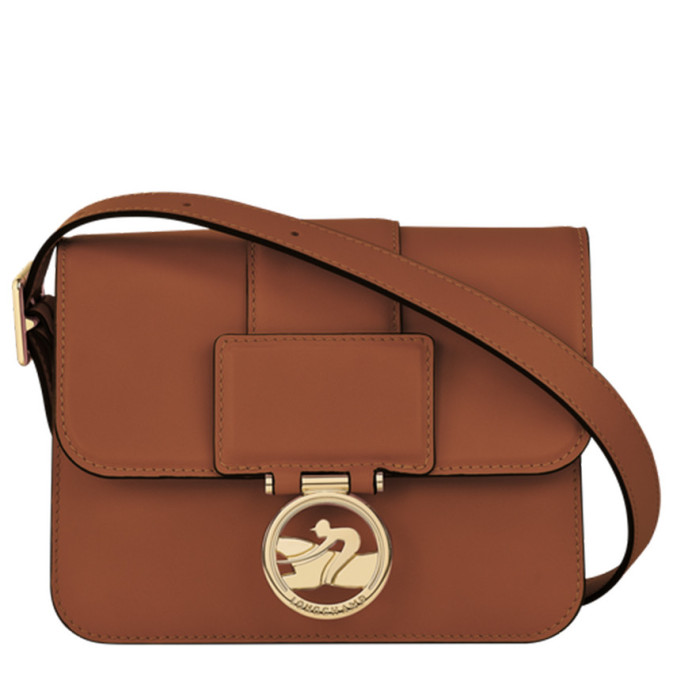 Longchamp Box-Trot Crossbody S Cognac
