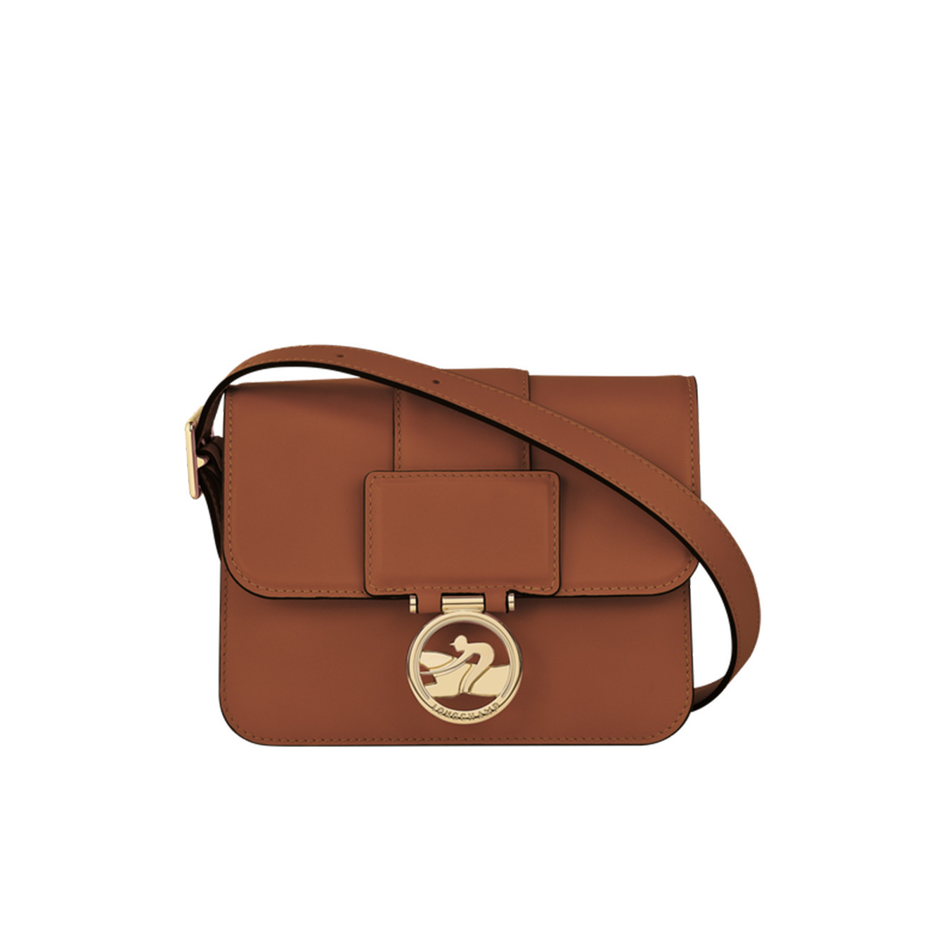 Longchamp Box-Trot Crossbody S Cognac