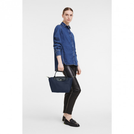 Longchamp Le Pliage Green Handbag S Marine