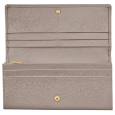 Longchamp Le Foulonné Long Wallet with Flap Turquoise