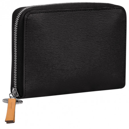 Longchamp Le Pliage City Compact Zip Wallet Black