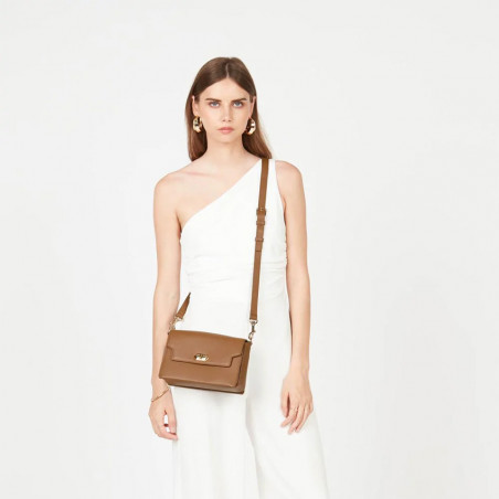 Lancaster Milano Trolley Bag 547-58 Camel