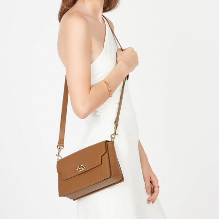 Lancaster Milano Trolley Bag 547-58 Camel