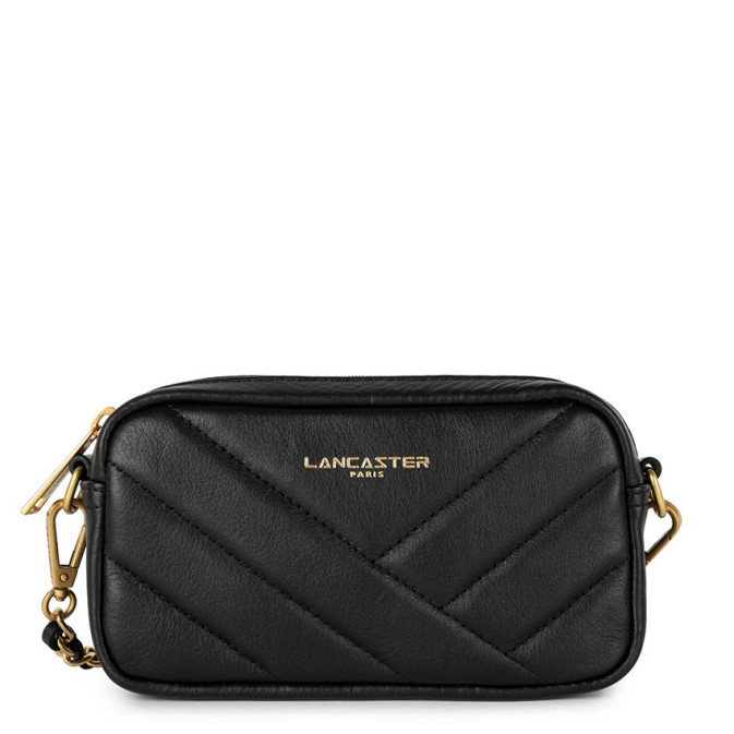 Lancaster Soft Quilted Shoulder Bag 530-36 Black